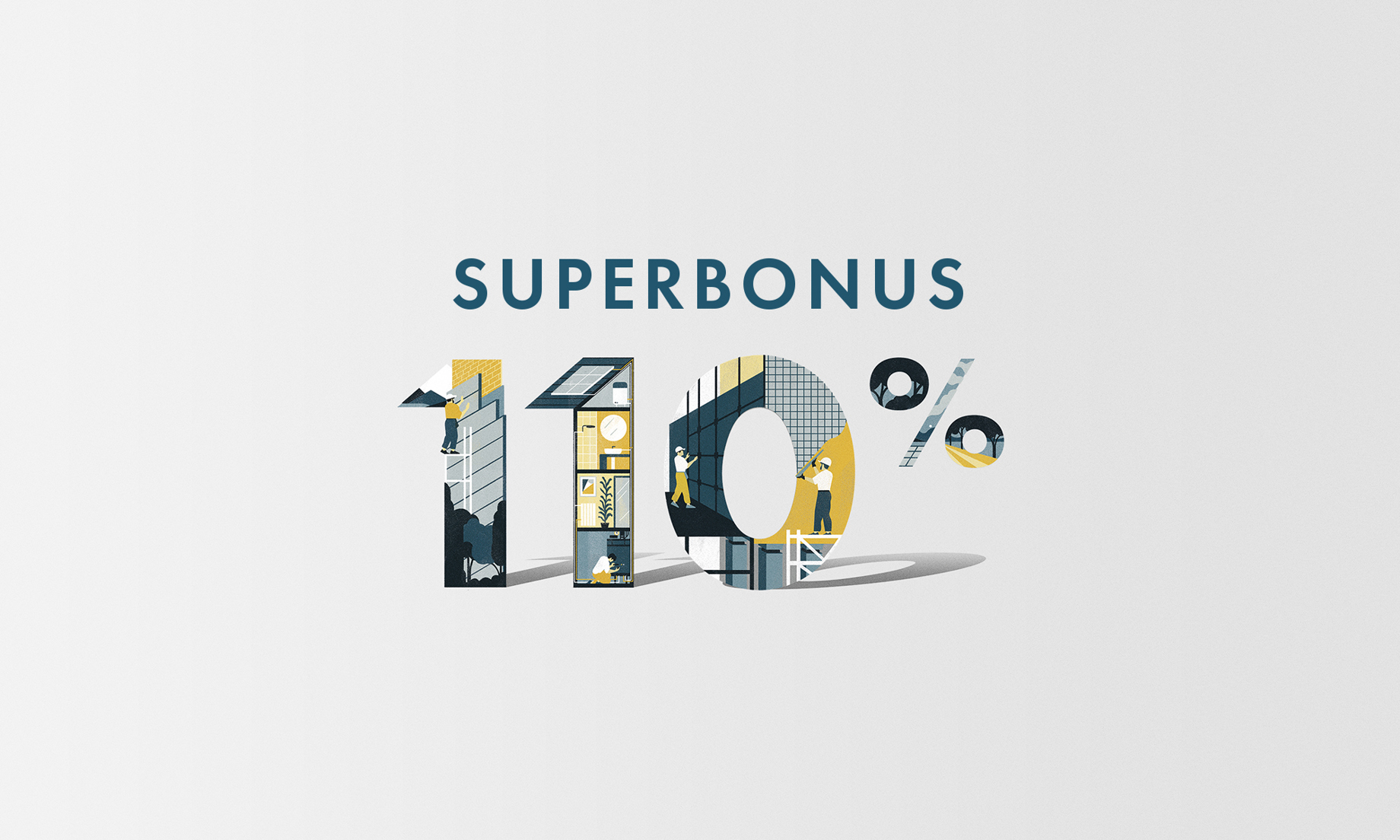 Detrazione fiscale fino al 110% della spesa. Approfitta del Superbonus 110%.