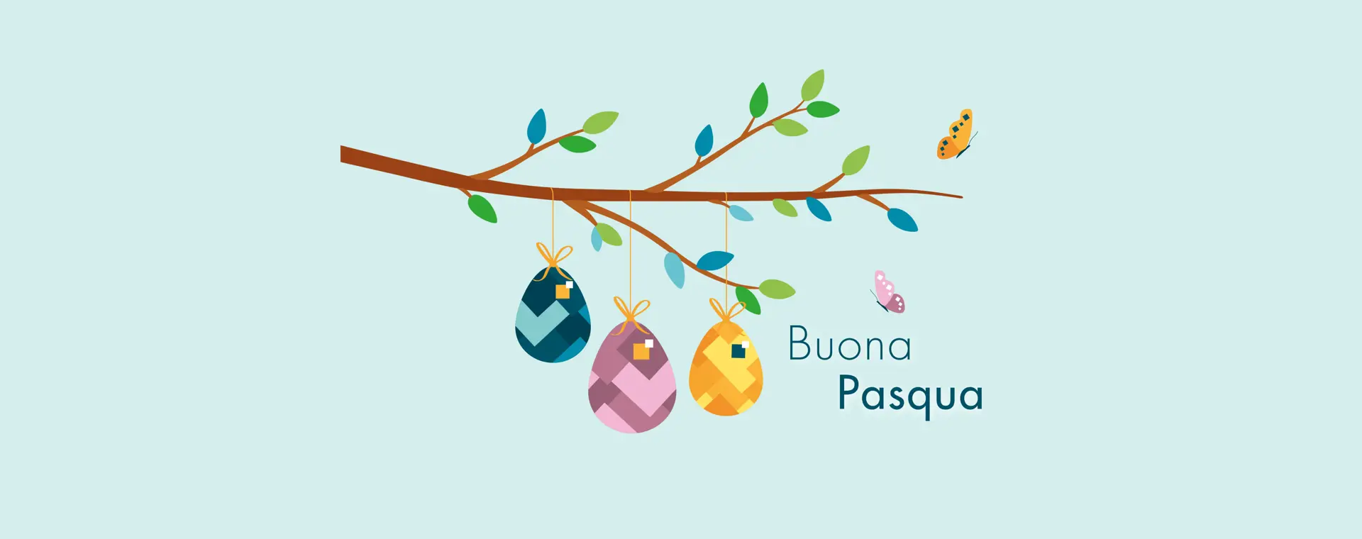 A Voi che ci scegliete ogni giorno Buona Pasqua 